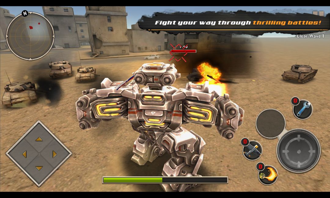 Screenshot of Mech Legion: Age of Robots