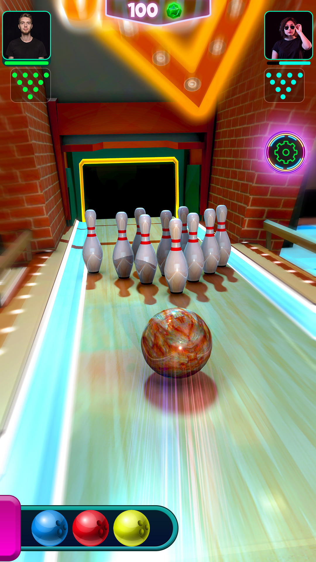Screenshot of Bowling 3D - Bowling Games