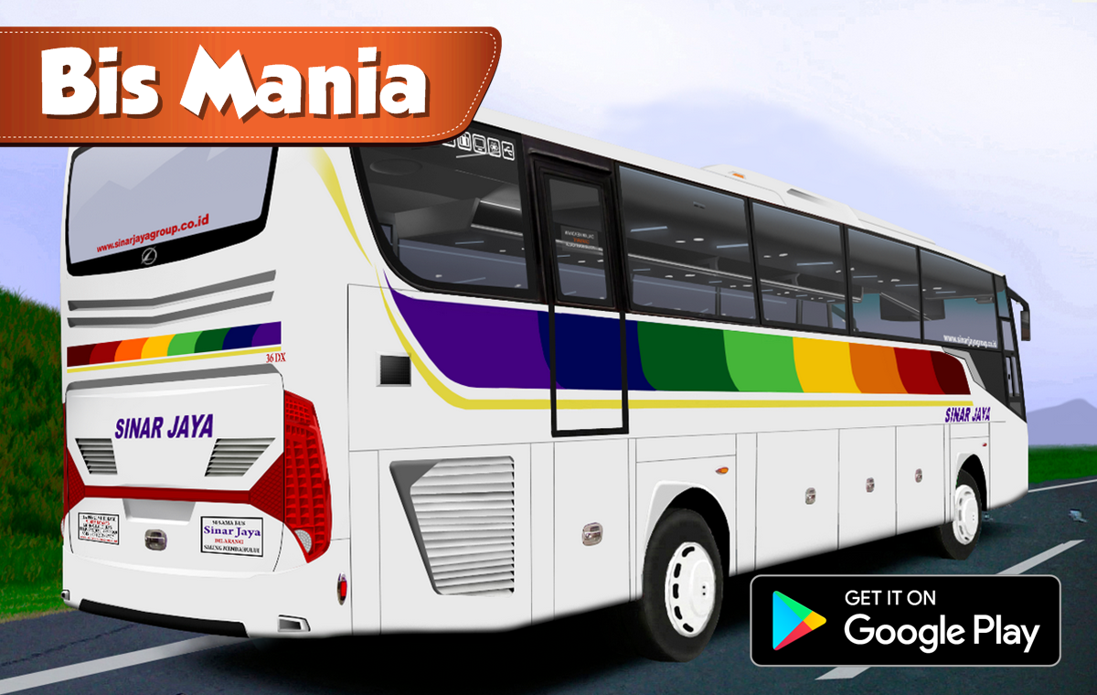 PO Sinar Jaya Bus Simulator screenshot game
