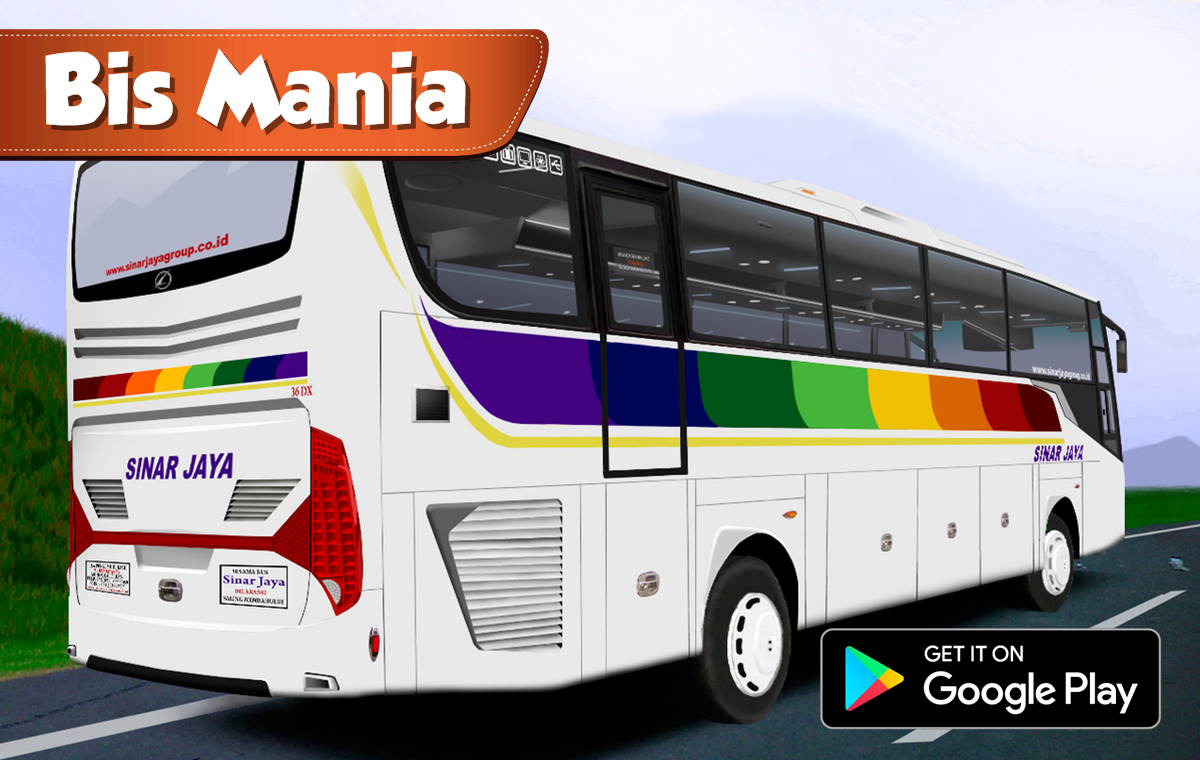 PO Sinar Jaya Bus Simulator ภาพหน้าจอเกม