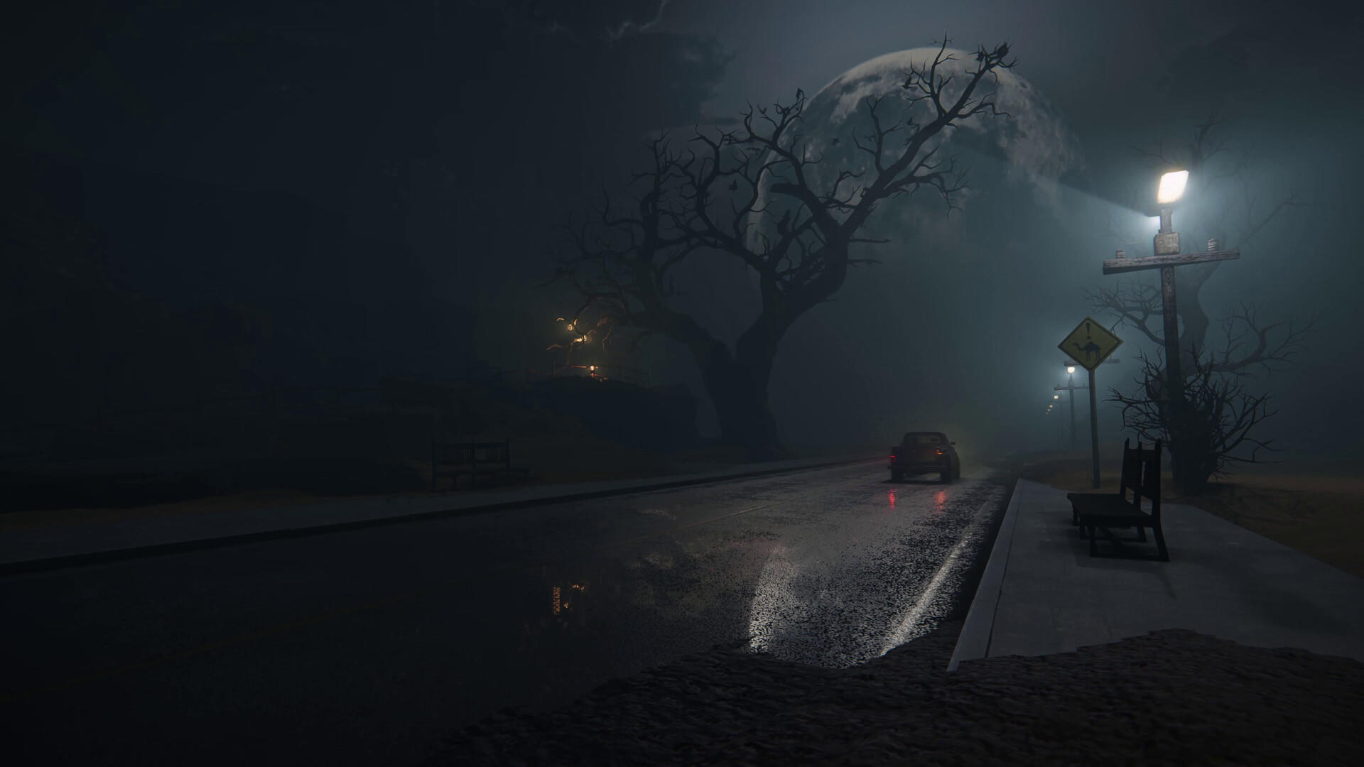 Screenshot of Darkness Road | شارع الظلام