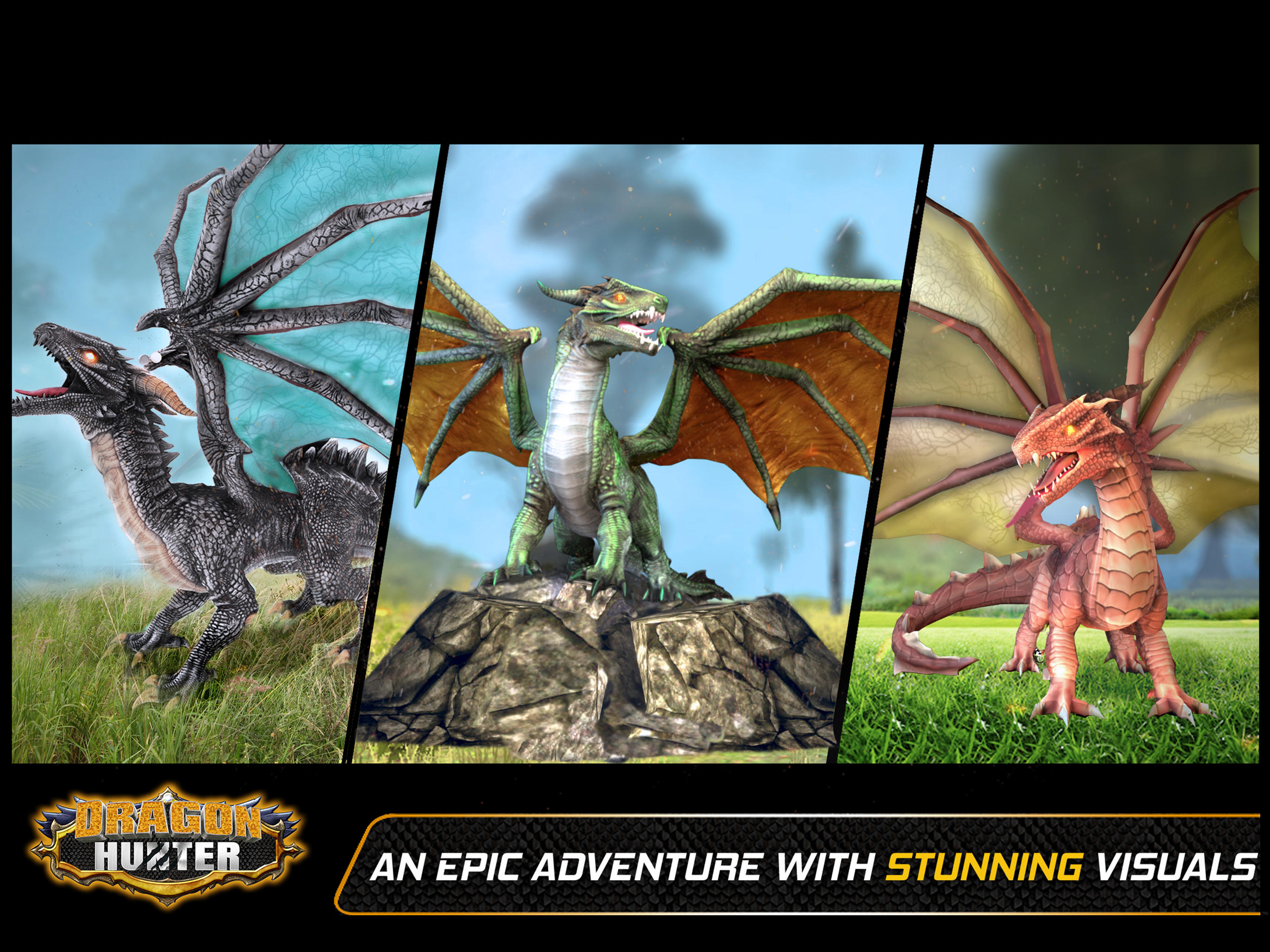 Dragon Hunter - Monster World Game Screenshot