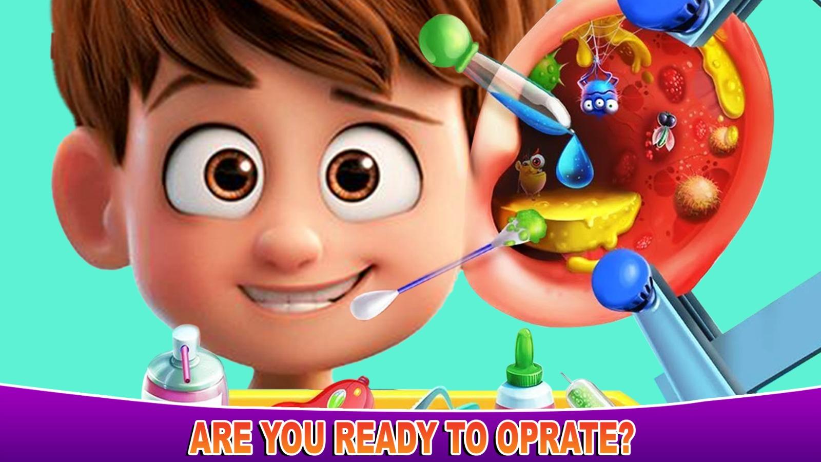 Ear Cleaning Games: EAR Doctor 遊戲截圖