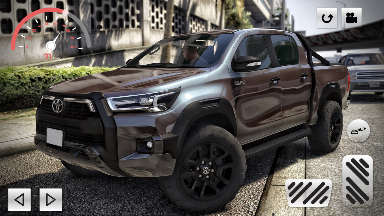 Jungle Off-Road: Toyota Hilux ゲームのスクリーンショット