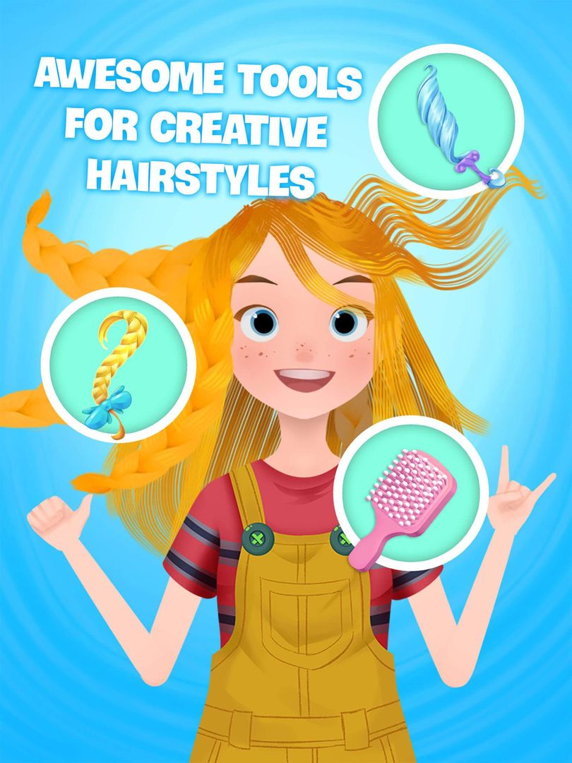Screenshot of Hair salon games : Hair styles and Hairdresser