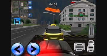 3D City Taxi Driving Mania Game Screenshot