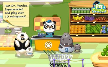 Dr. Panda Supermarket Game Screenshot