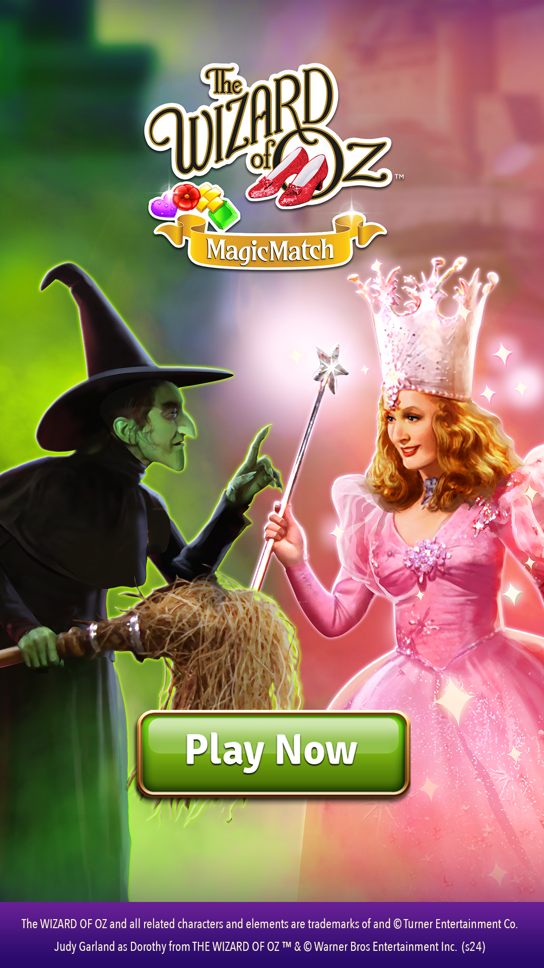 The Wizard of Oz Magic Match 3 遊戲截圖