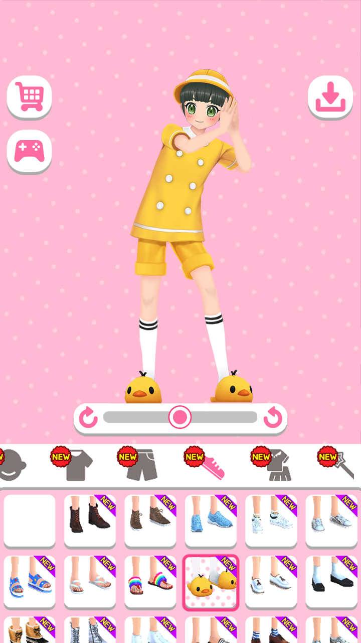 Styledoll - 3D Avatar maker Game Screenshot