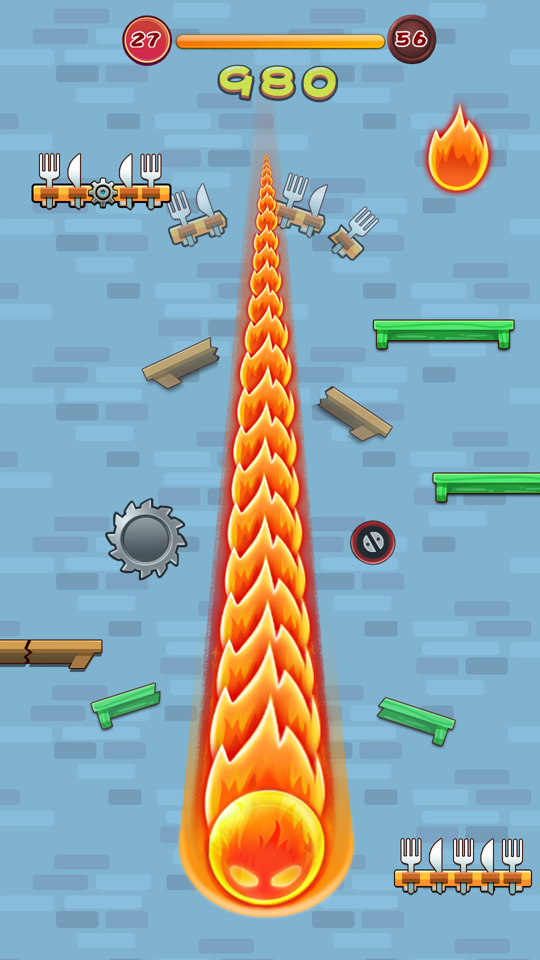 Fish Down – Jump and Fall & Bounce to the Pool Game Screenshot