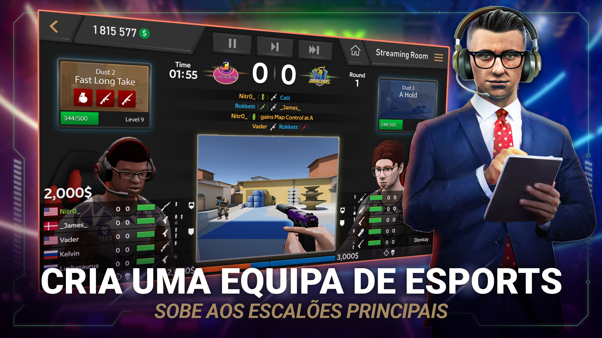 Screenshot 1 of FIVE - Gestão de esports 1.0.30