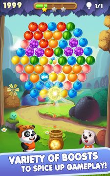Bubble Panda Rescue Game Screenshot