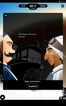 Captura de Tela do Jogo 80 Days