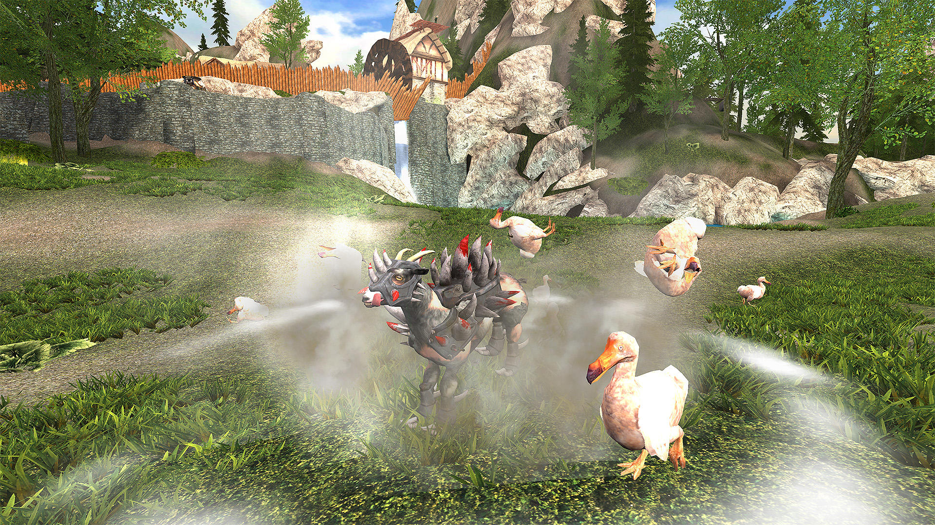 Screenshot of Goat Simulator MMO Simulator