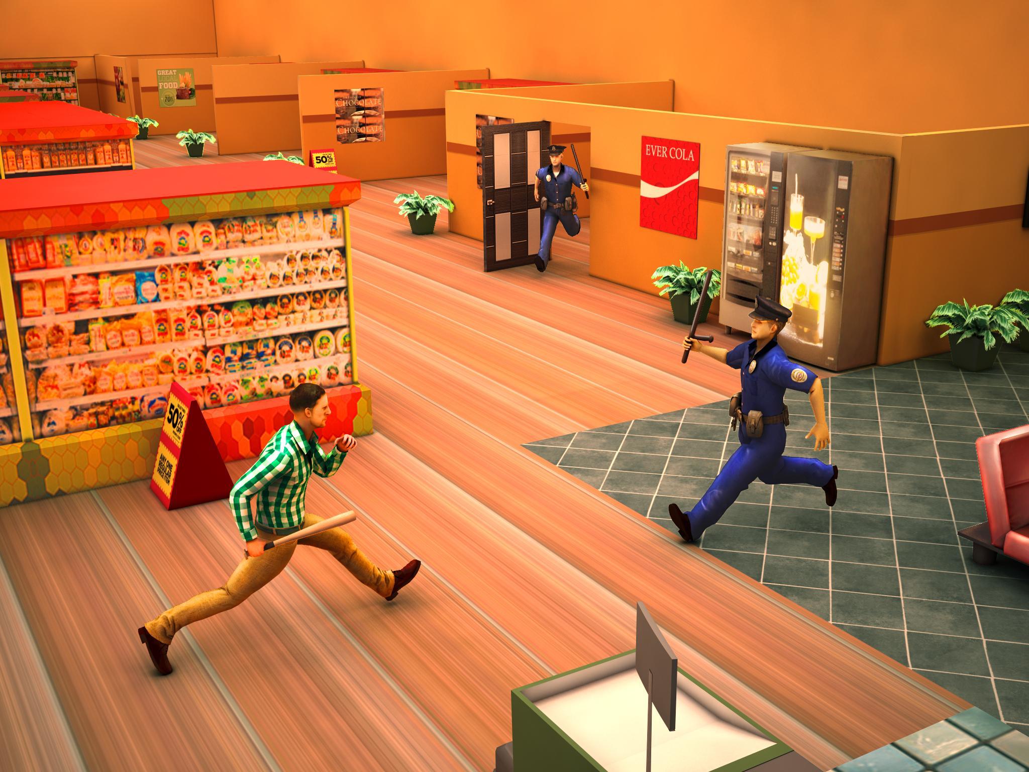 Supermarket Escape Dash 게임 스크린샷