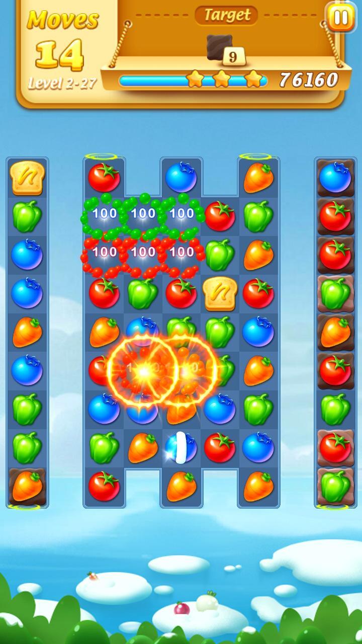Fruits Garden Mania Game Screenshot