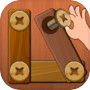 Wood Nuts & Bolts Puzzle