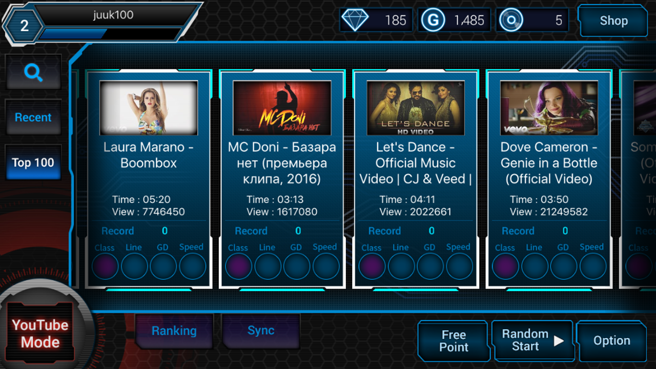 BEAT MP3 for YouTube Game Screenshot