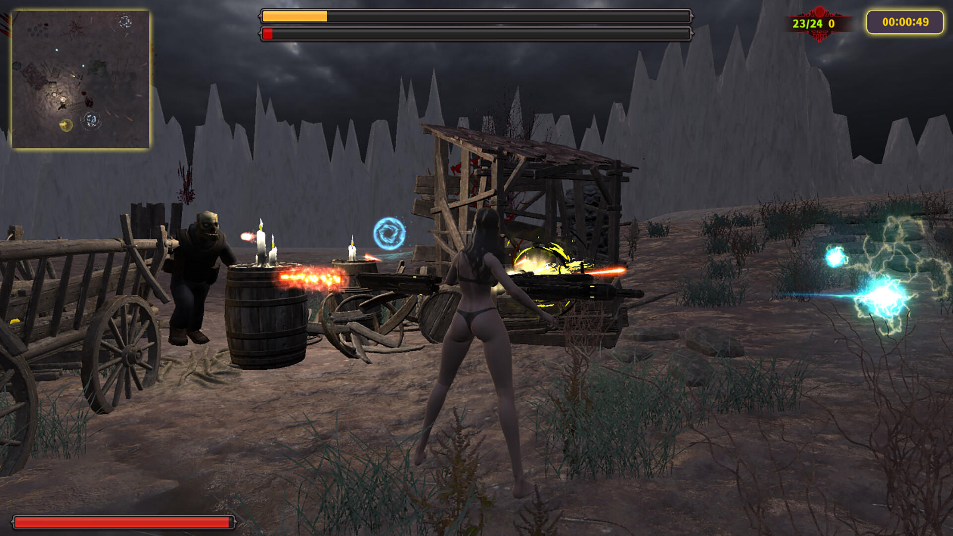 No zombie land: Lucy遊戲截圖