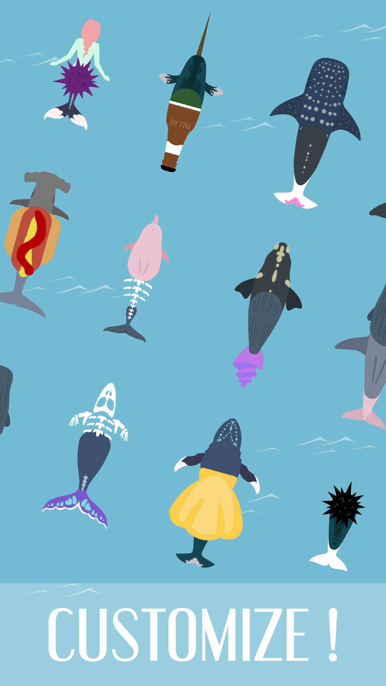Wiggle Whale 遊戲截圖