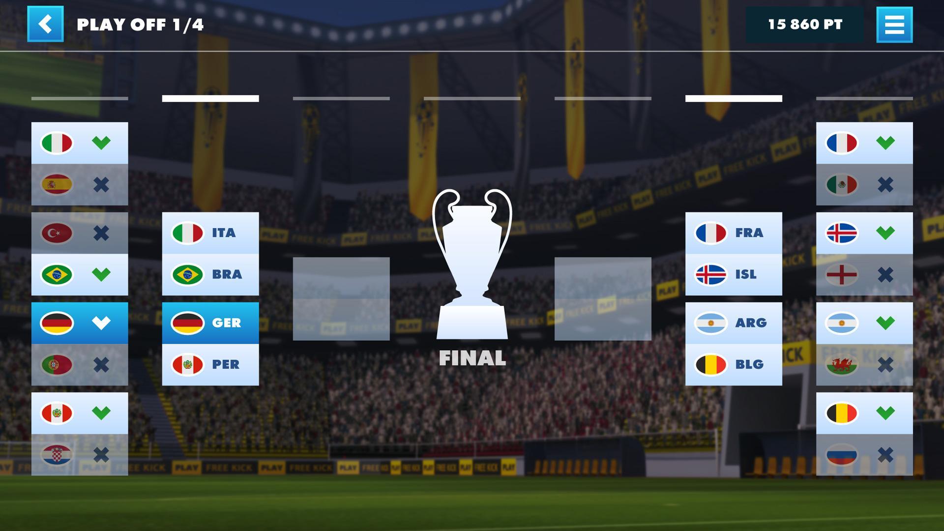 SOCCER FREE KICK WORLD CUP 17 Game Screenshot