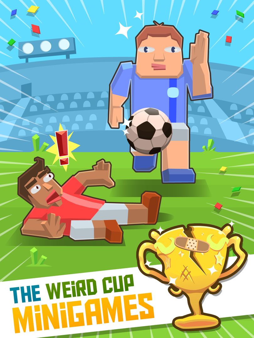 Weird Cup - Soccer and Football Crazy Mini Games遊戲截圖