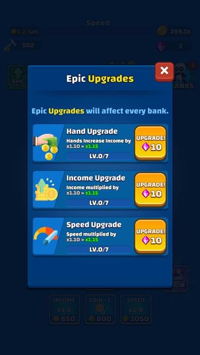Coin Flip Life ゲームのスクリーンショット