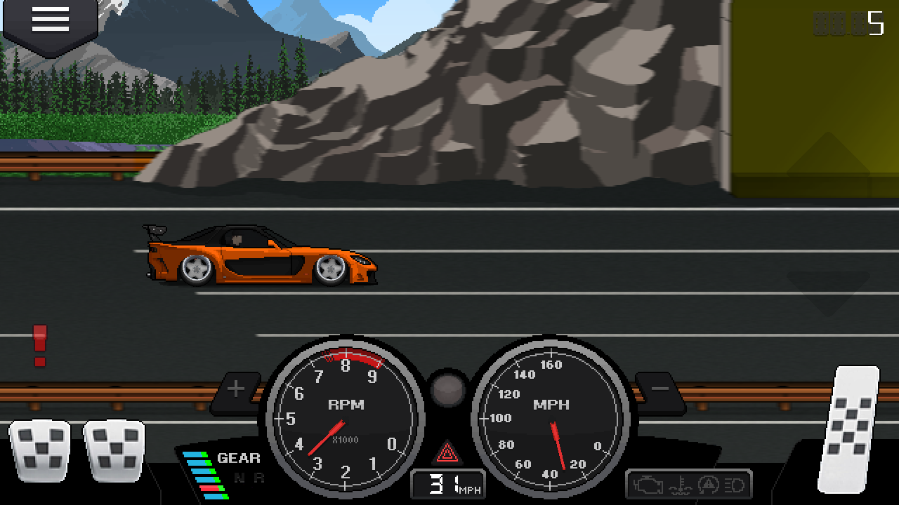 Pixel Car Racerのキャプチャ