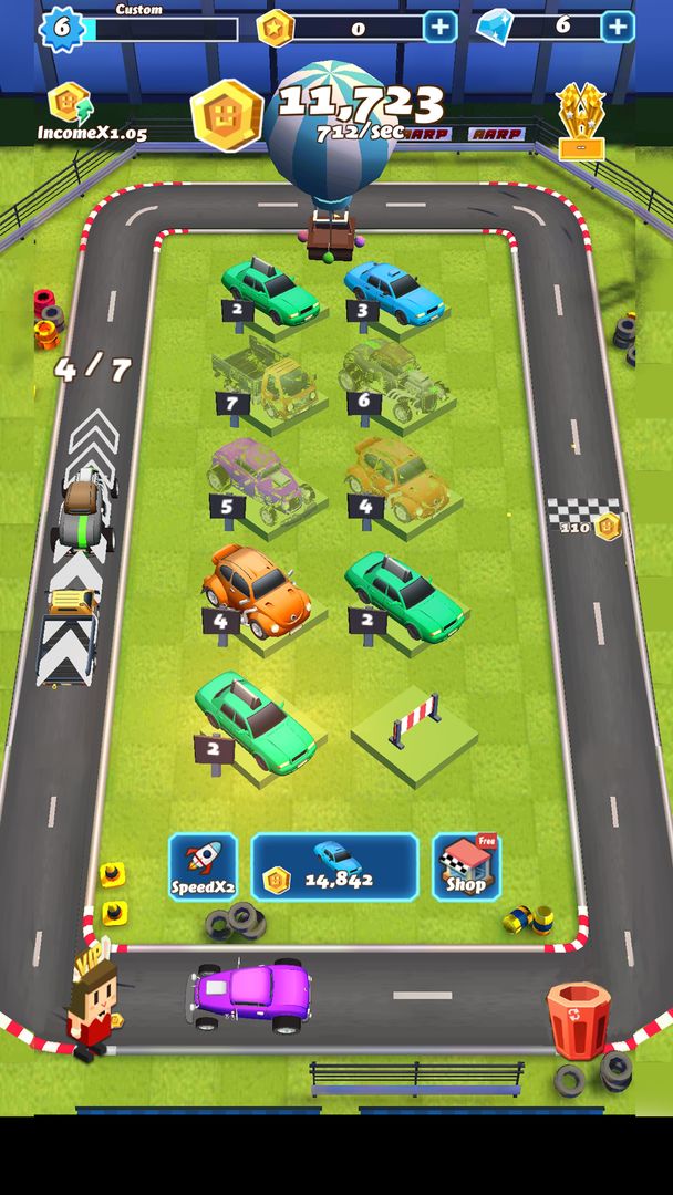 Racing Salon screenshot game