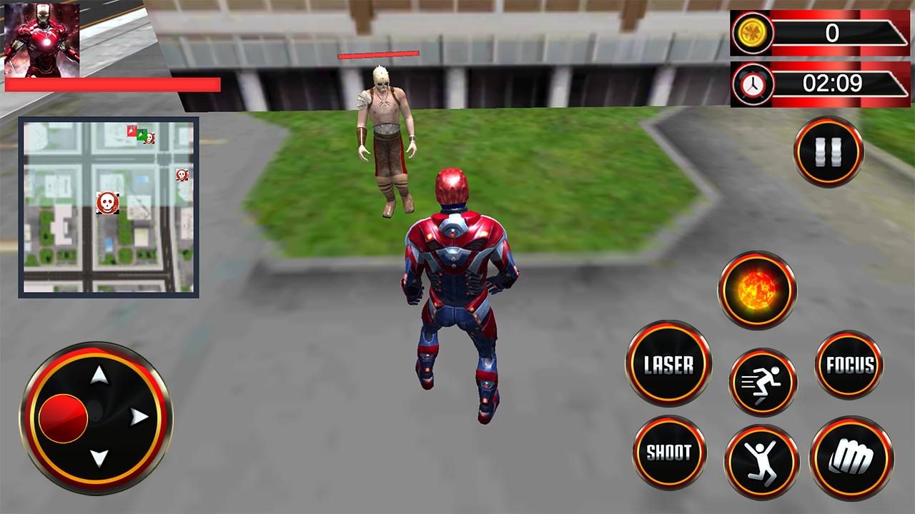 Screenshot of Iron Avenger Flying Hero