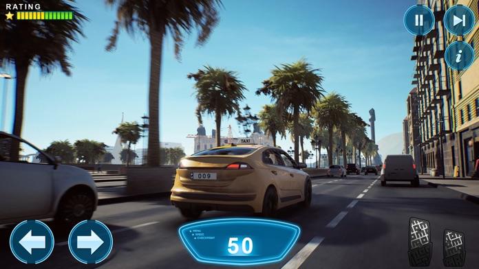 Taxi Life: A City Driving Game 게임 스크린 샷