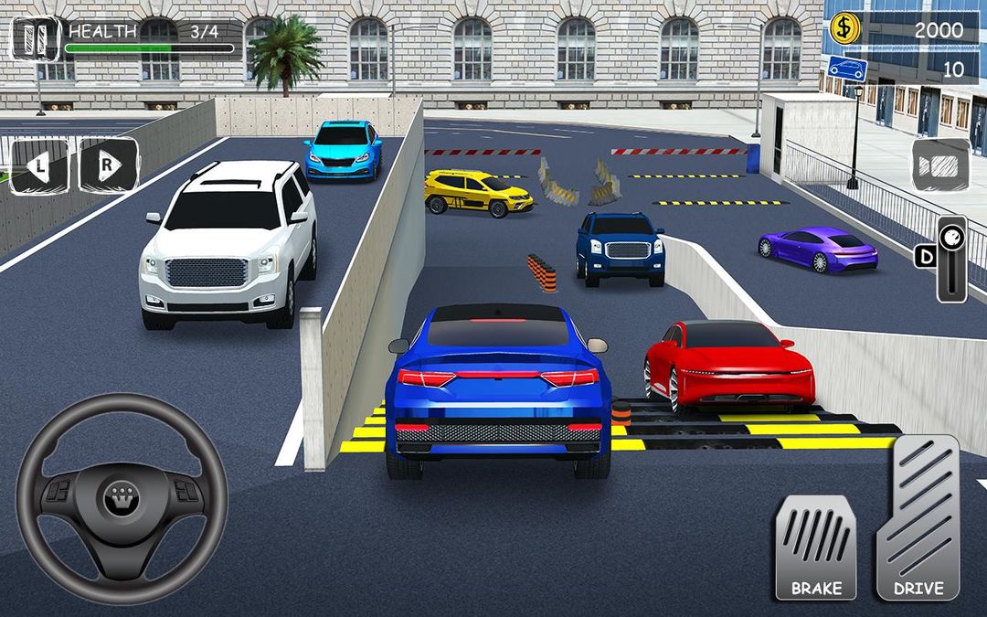 เกมจอดรถ 3D เสมือนจริง เกมแข่งรถใหม่มีครูผู้ช่วย ภาพหน้าจอเกม