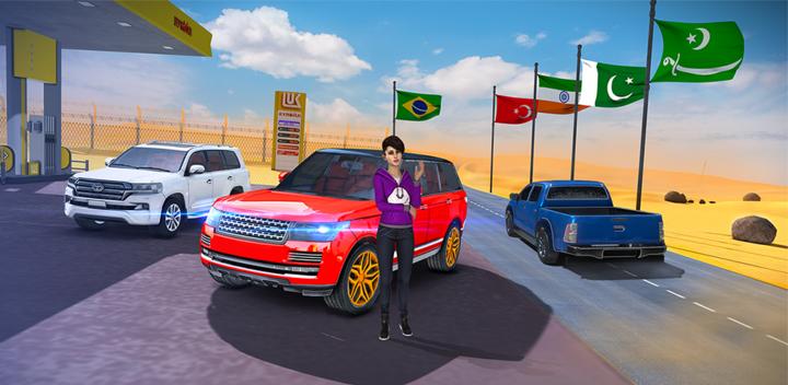 Banner of Prado Car Race Adventure Games 1.30