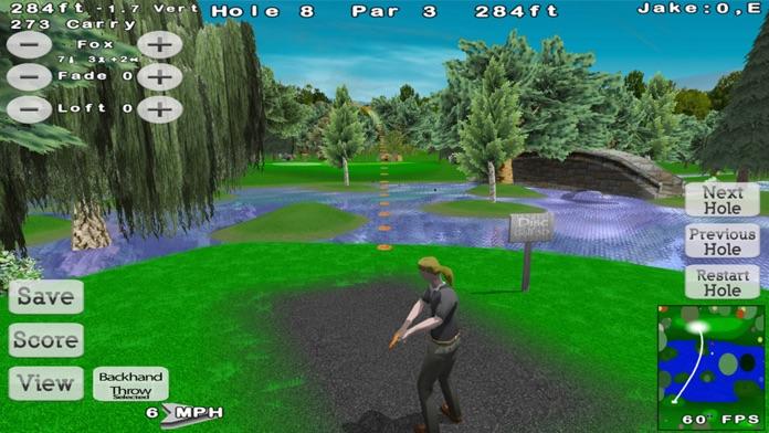 Disc Golf 3D ภาพหน้าจอเกม