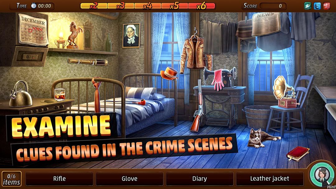 Criminal Case: Mysteries ภาพหน้าจอเกม