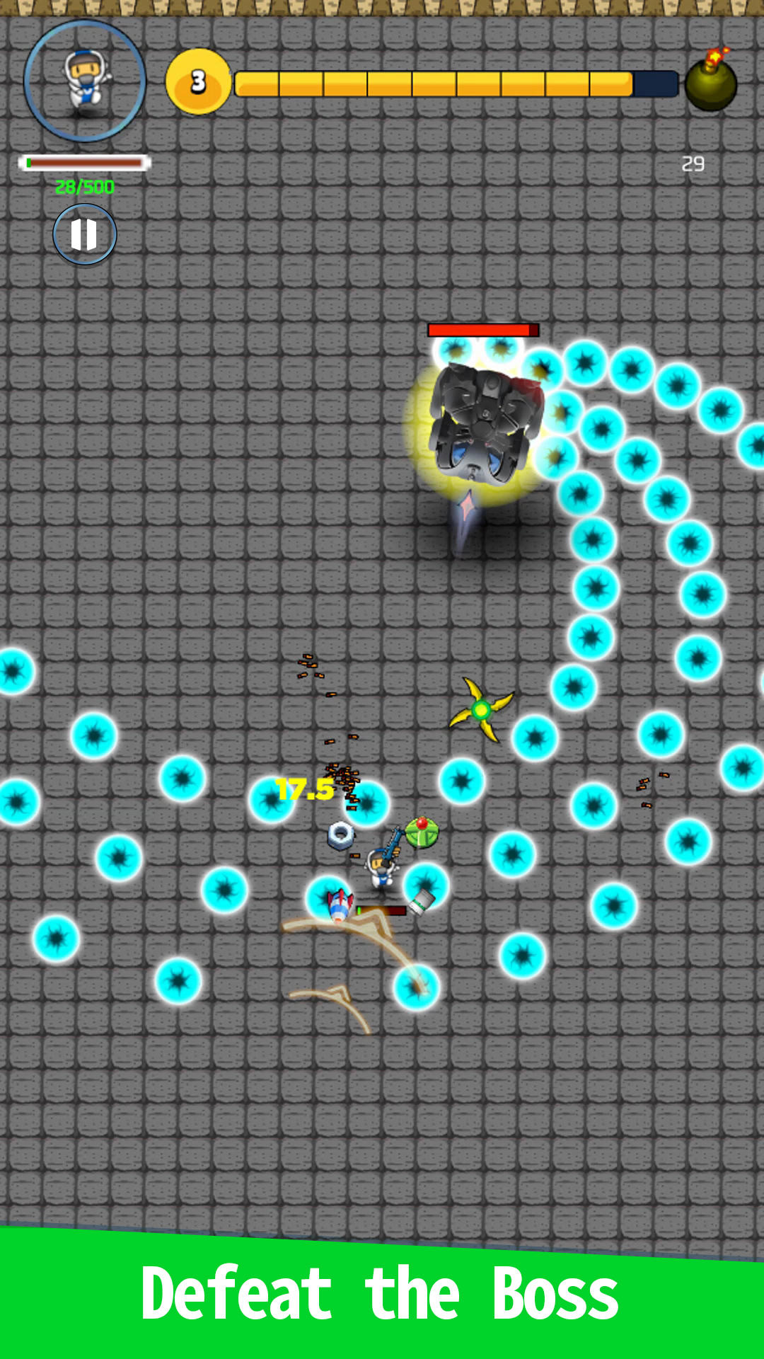 Survivor Shooter.io Game Screenshot
