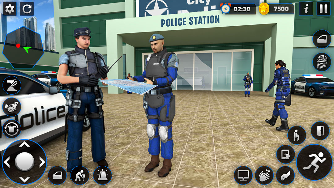 경찰 아빠 가족 시뮬레이터 게임 스크린 샷