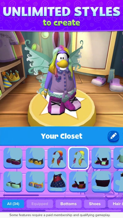 Club Penguin Island ภาพหน้าจอเกม