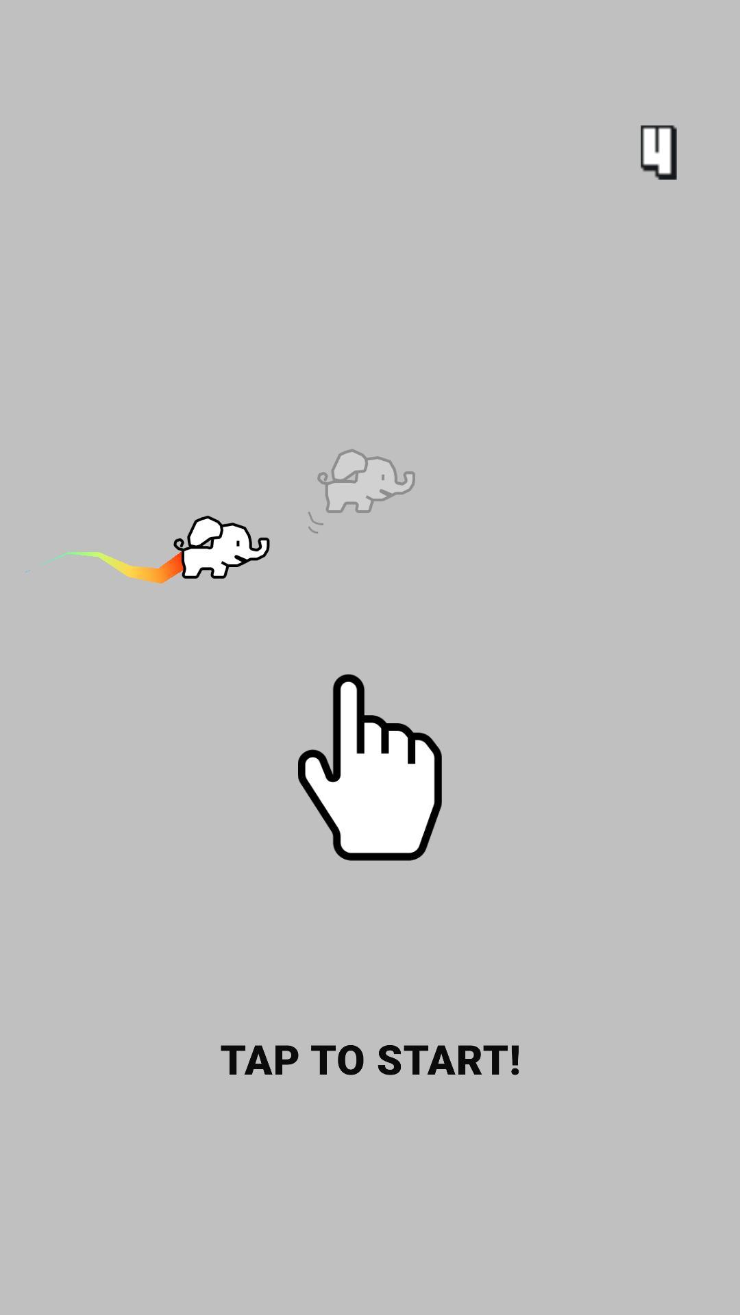 Flappy Elephant Game Screenshot