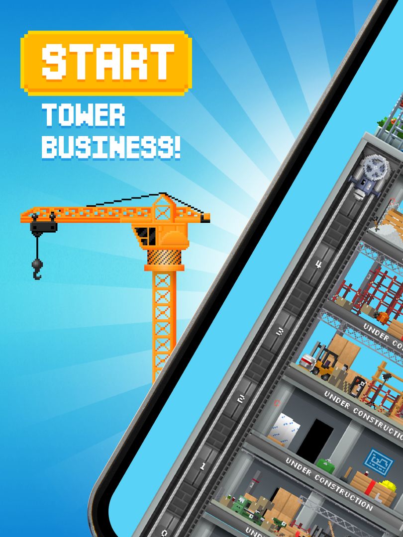 Screenshot of Tiny Tower: Pixel Life Builder