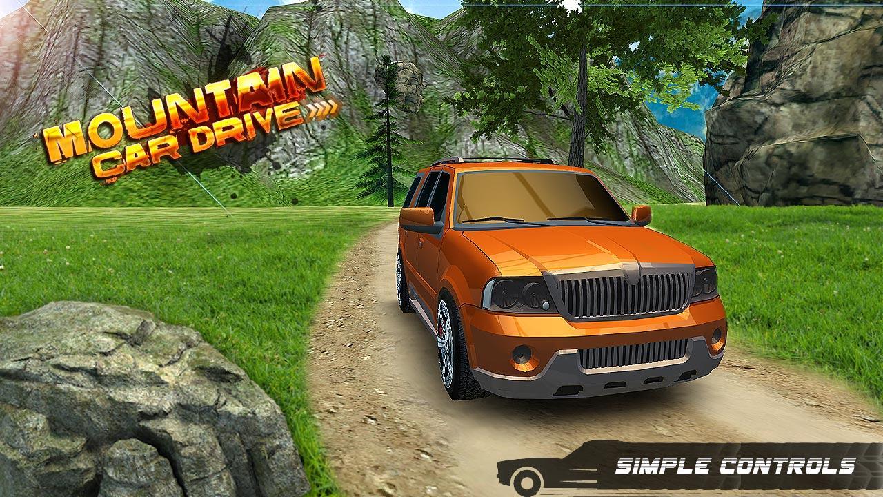 Mountain Car Drive Game Screenshot