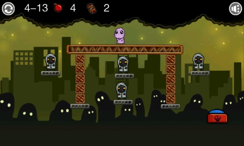 Zombie vs Bomber 게임 스크린 샷