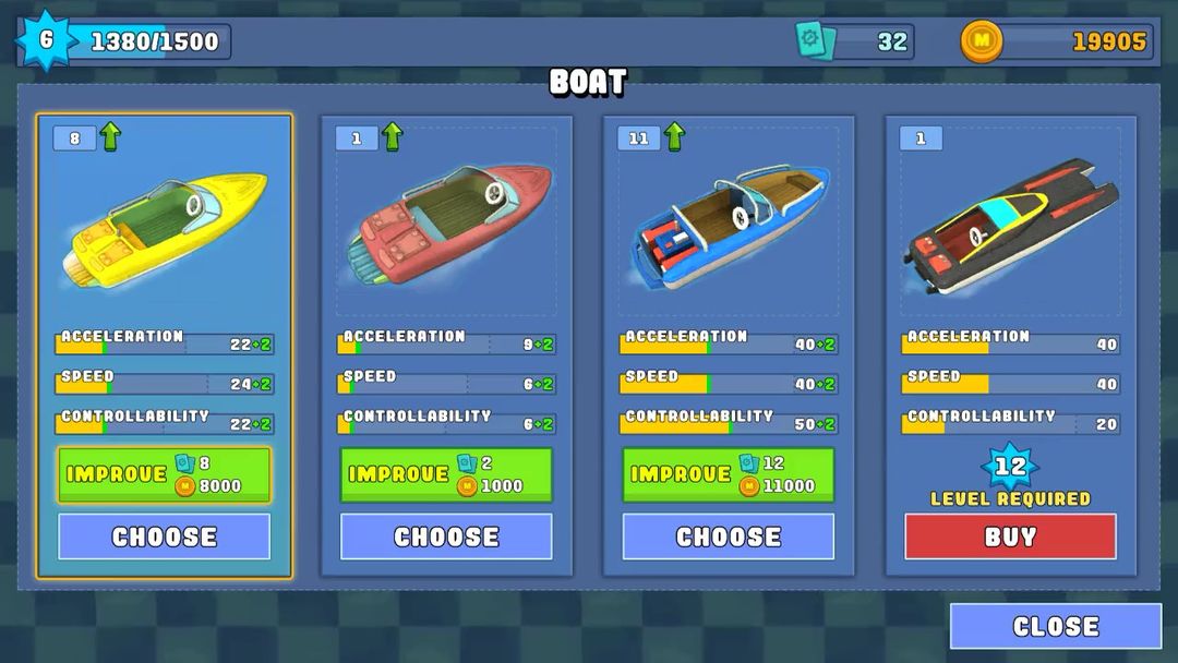 Arcade Boat Duel screenshot game