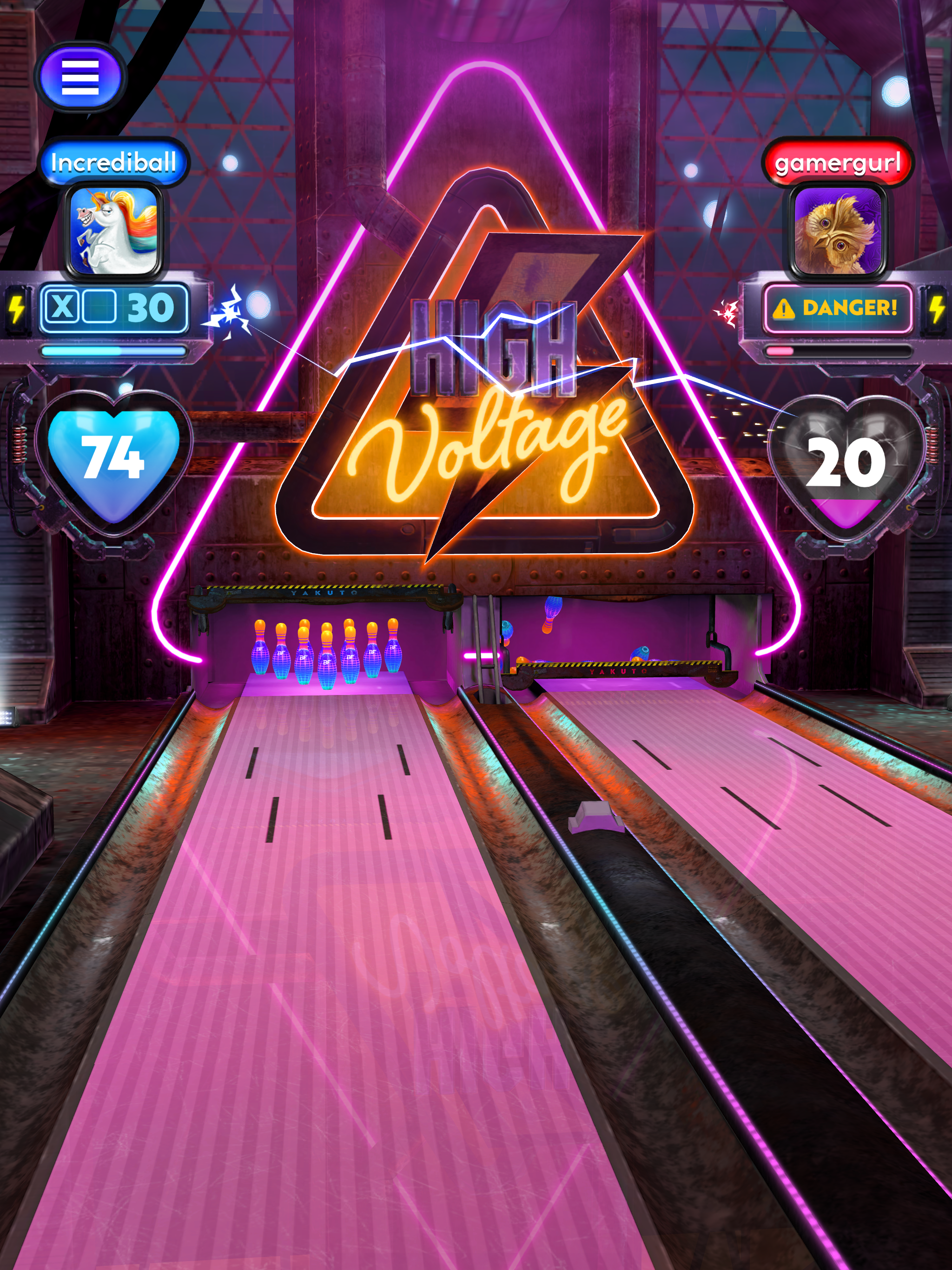 Bowling Fury: Ten Pin King Game Screenshot