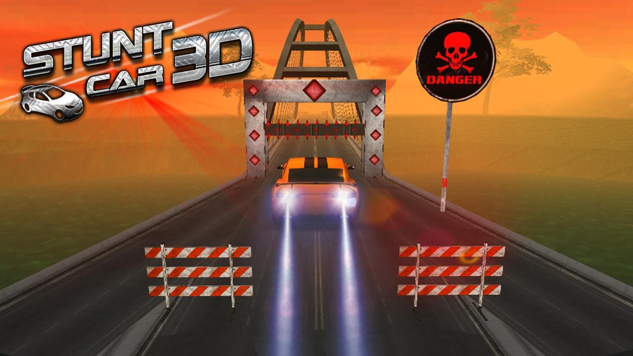 Stunt Car 3D Game Screenshot
