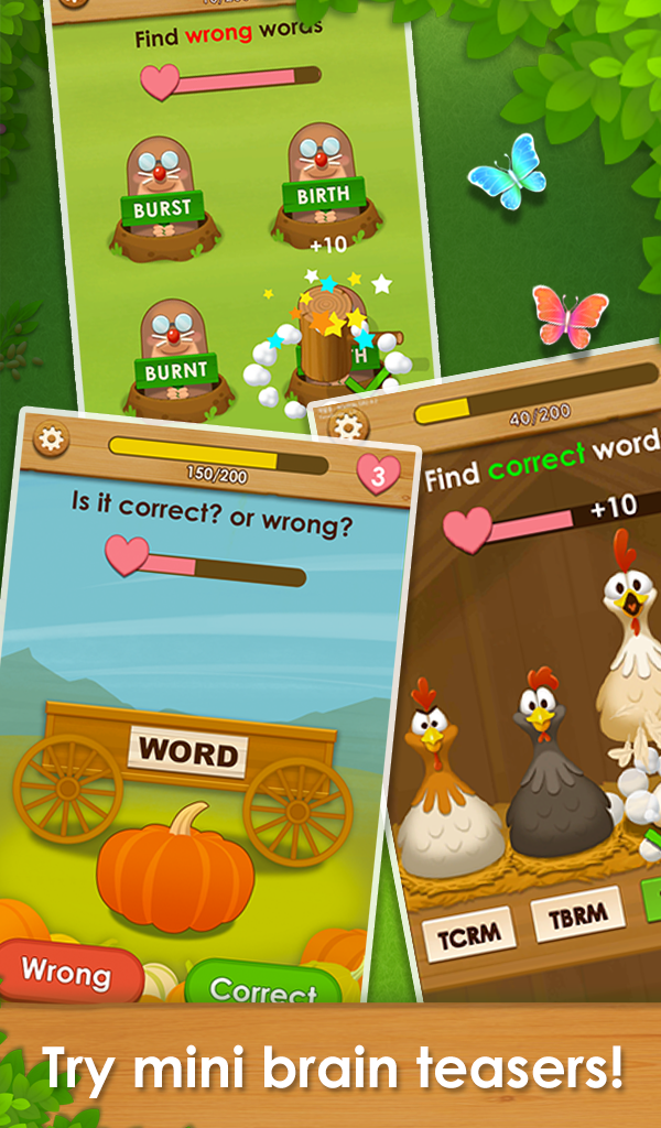 Cuplikan Layar Game Word Farm Cross