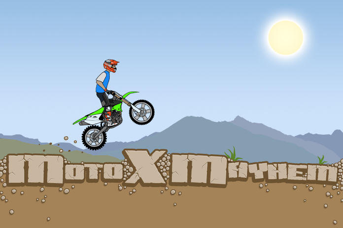 Captura de Tela do Jogo Moto X Mayhem