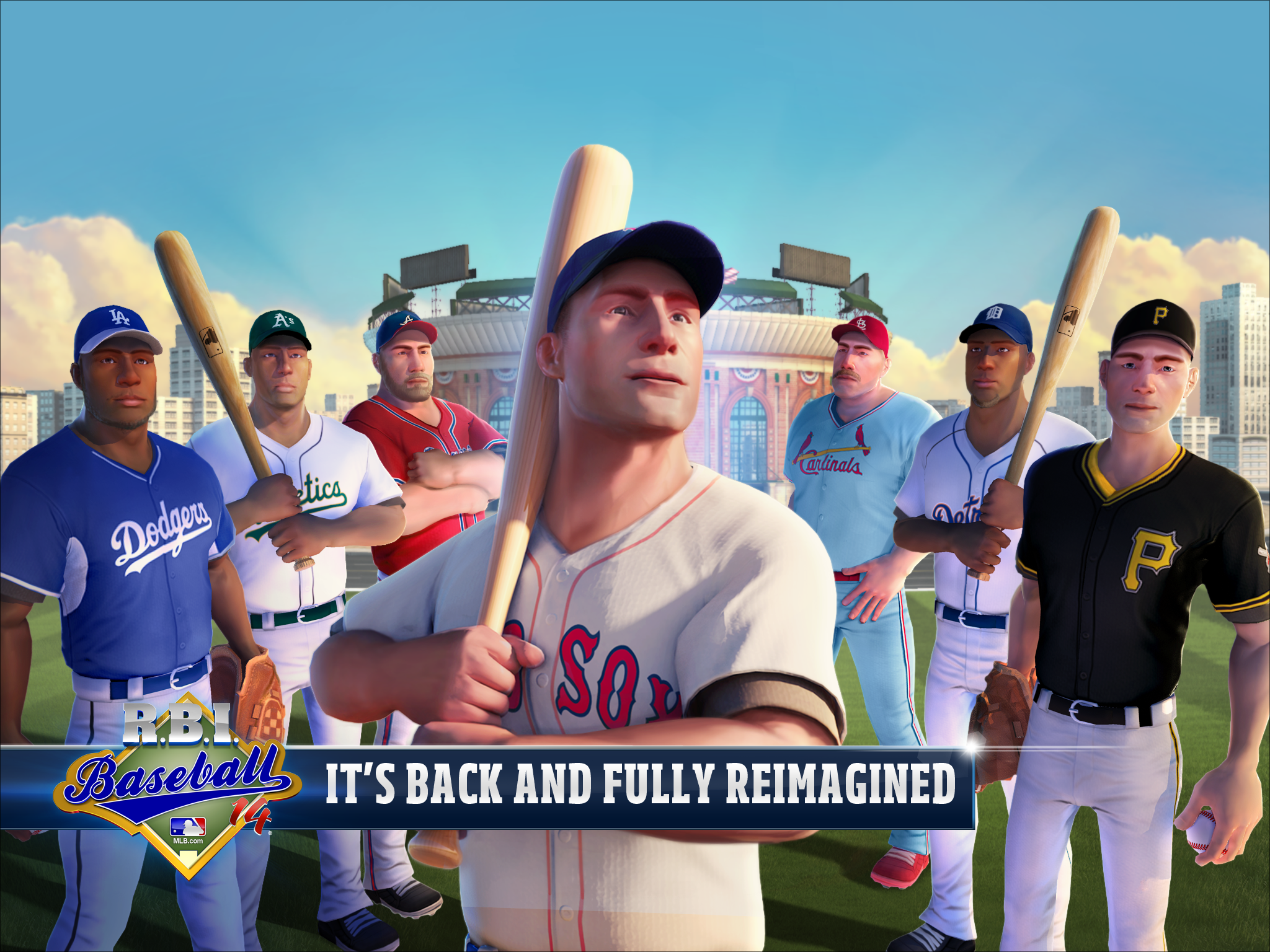 Cuplikan Layar Game R.B.I. Baseball 14