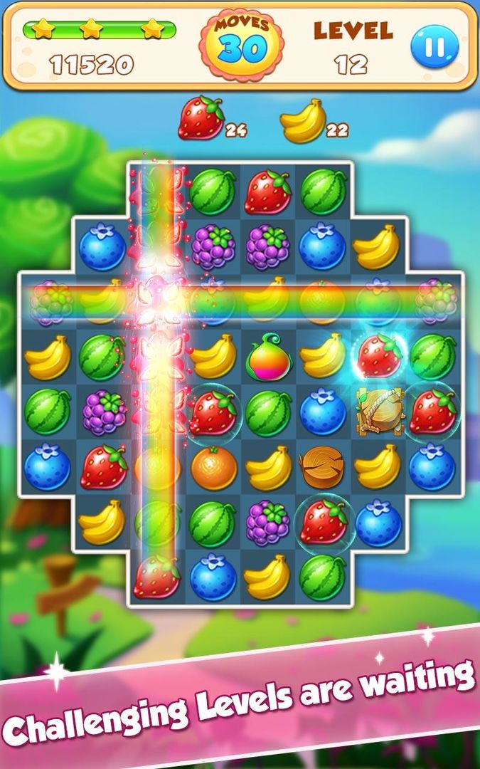 Fruit Jam - Fruit Splash ภาพหน้าจอเกม