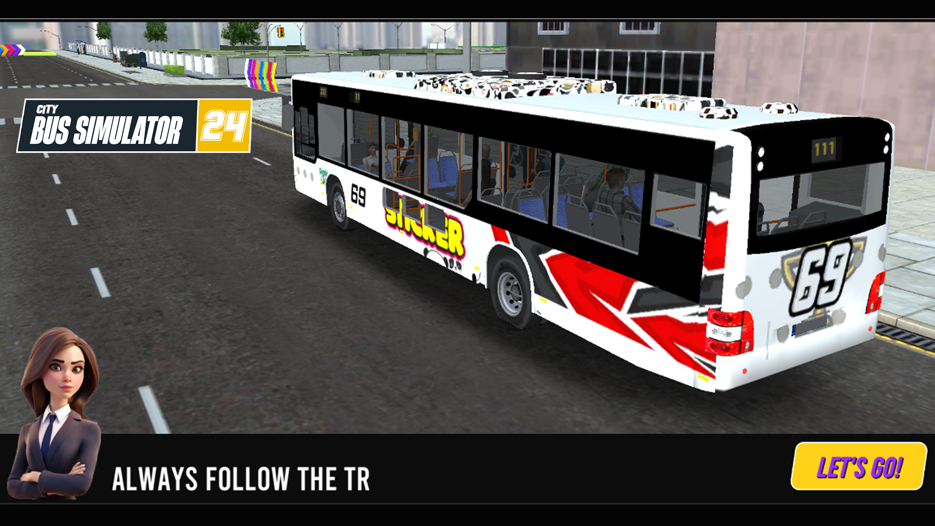 City Bus Simulator 2024 3D Game Screenshot